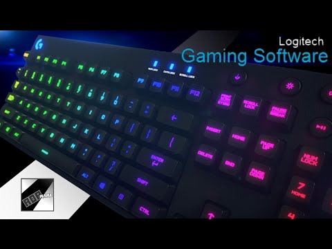 Logitech G810 Lighting and Software Overview - YouTube