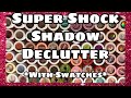 COLOURPOP SUPER SHOCK SHADOW DECLUTTER *WITH SWATCHES* | VLOGMAS DAY 10