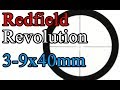 Redfield Revolution 3-9x40 review unboxing POV