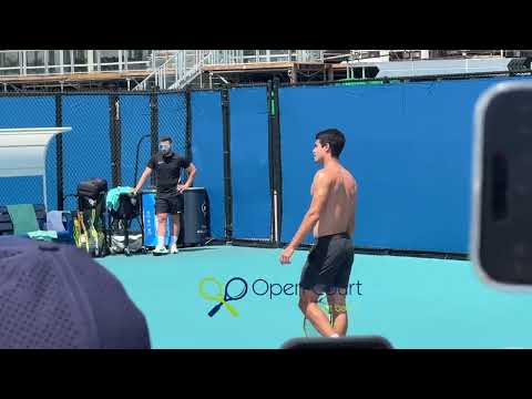 Carlos Alcaraz mania at the Miami Open