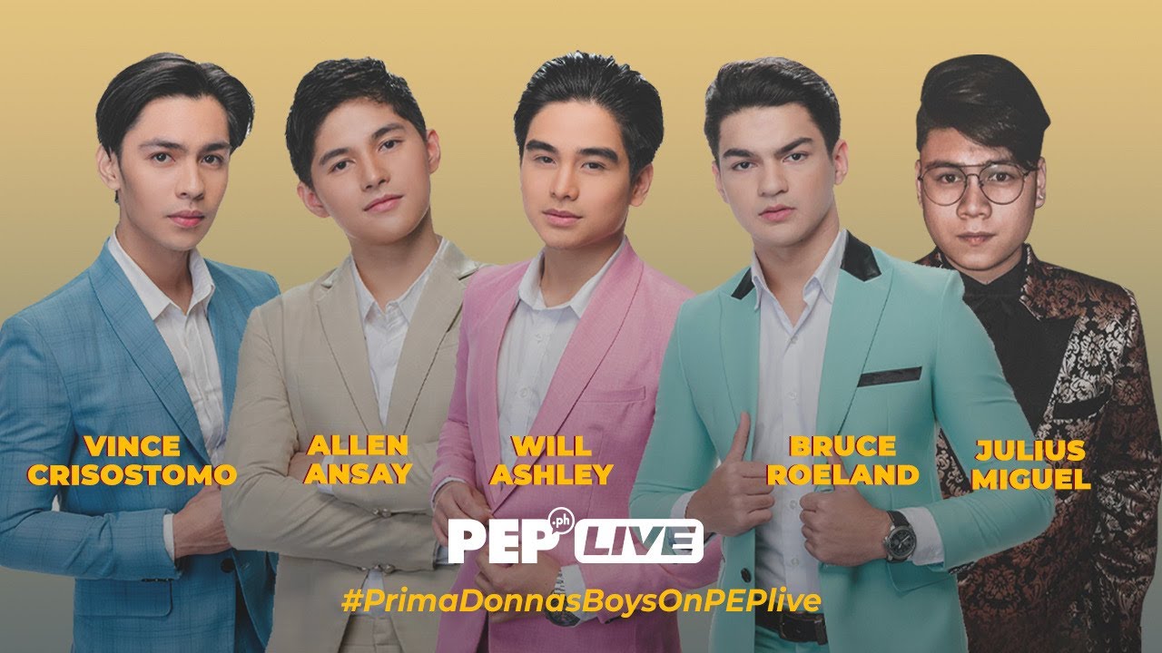 WATCH: Prima Donna Boys on PEP Live!