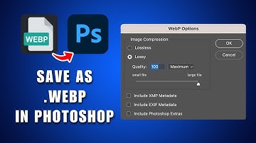 Opslaan als WEBP-bestand in Photoshop 2026 | Opslaan als WebP-afbeelding in Adobe Photoshop