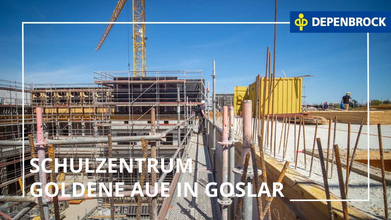 Neubau Schulzentrum Goldene Aue in Goslar | Richtfest 09.05.2023