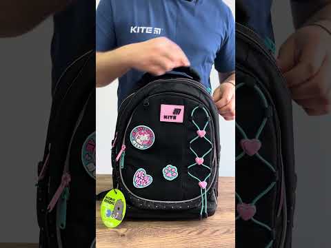 Рюкзак шкільний напівкаркасний Kite Education Pretty Kitty K26-724S-1, видео 1