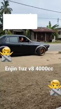 Datsun 120y modified malaysia. Engine 1uz v8 sound