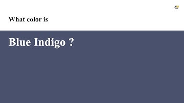 Blue Indigo color #49516d hex color - Blue color - Warm color 49516d