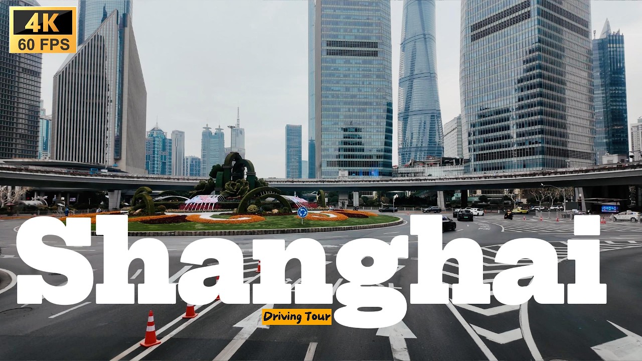 This is Shanghai CHINA | 4K DRIVING Tour