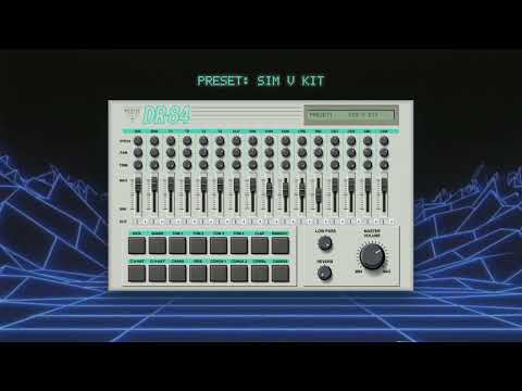 DR-84 - Free retro drums VSTi - Presets