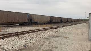 UP 5485 Westbound Empty Coal train