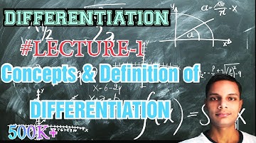Differentiation,Introduction Part-01 for Class-12 NCERT , Reference Books , Harswaroop Sharma
