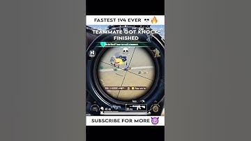 ☠️Fastest 1v4 in 4💥second #clutch#1v4clutch #video#shorts#trending#bgmi#bgmilive#bgms#pubgmobile