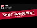 Sport Management Department at ESU