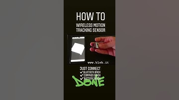 IMU, BLEB TECHNOLOGY - How to wireless motion tracking sensors