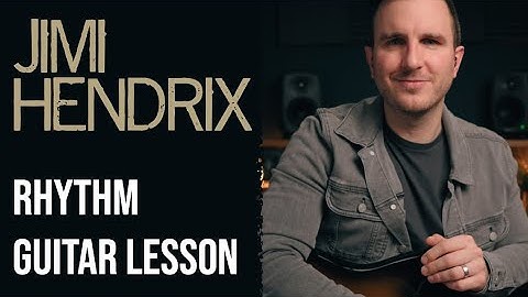 Hendrix Style Rhythm Guitar Simplified