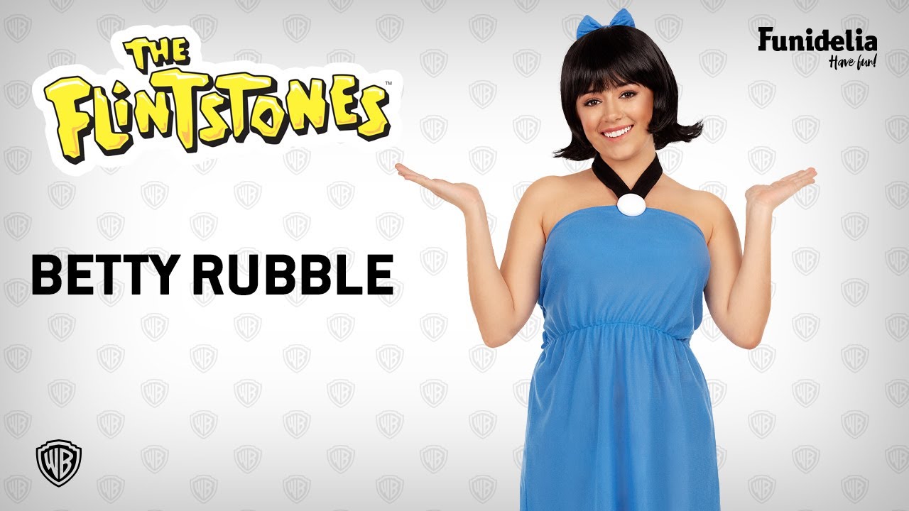 Ilegible revista carga Betty Rubble costume - The Flintstones. Costume by Funidelia - Officially  licensed Warner Bros - YouTube