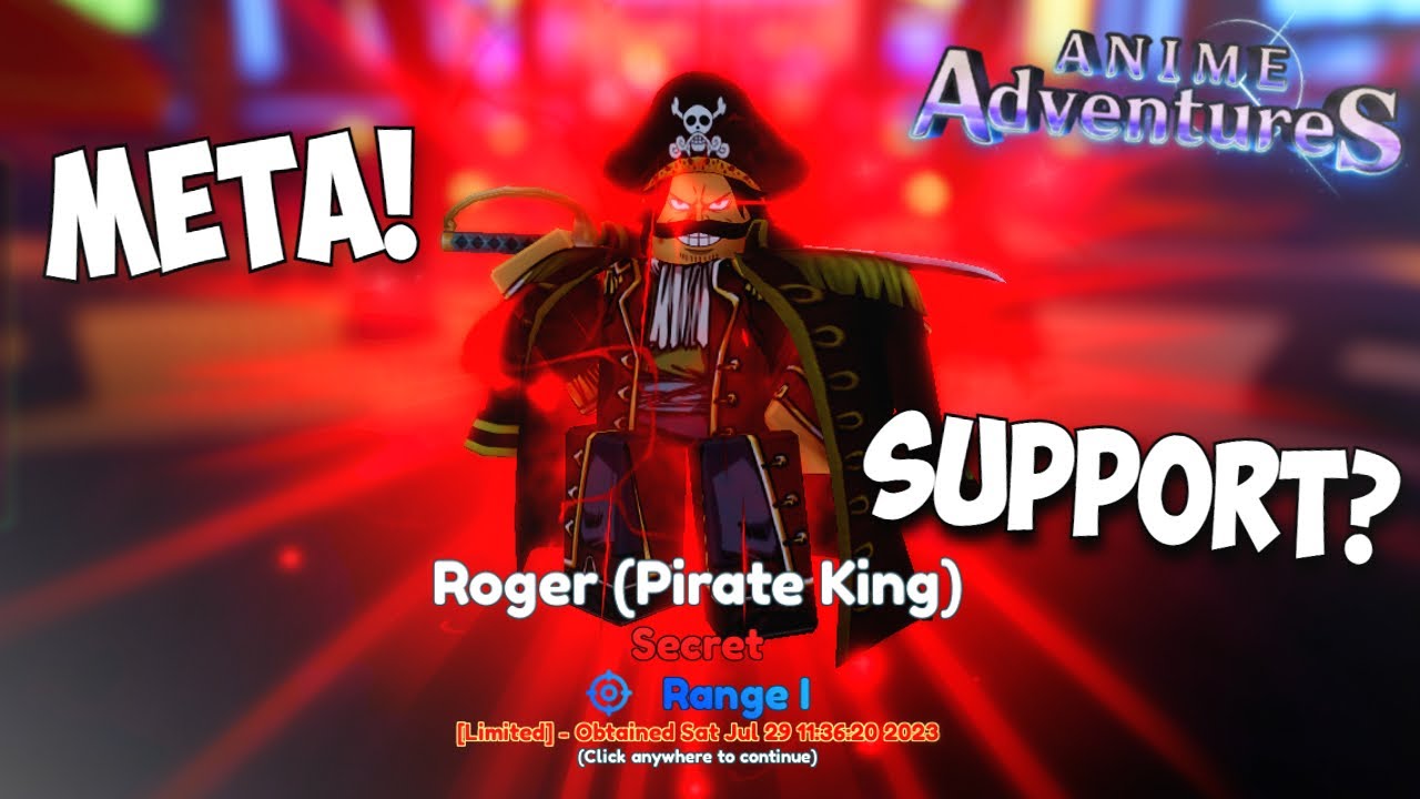 Showcasing Unique Roger Pirate King Is INSANELY Good In Anime