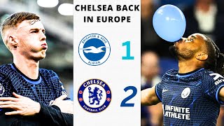 Chelsea BACK IN EUROPE! SENSATIONAL PALMER! Brighton 1-2 Chelsea Reaction HIGHLIGHTS!!