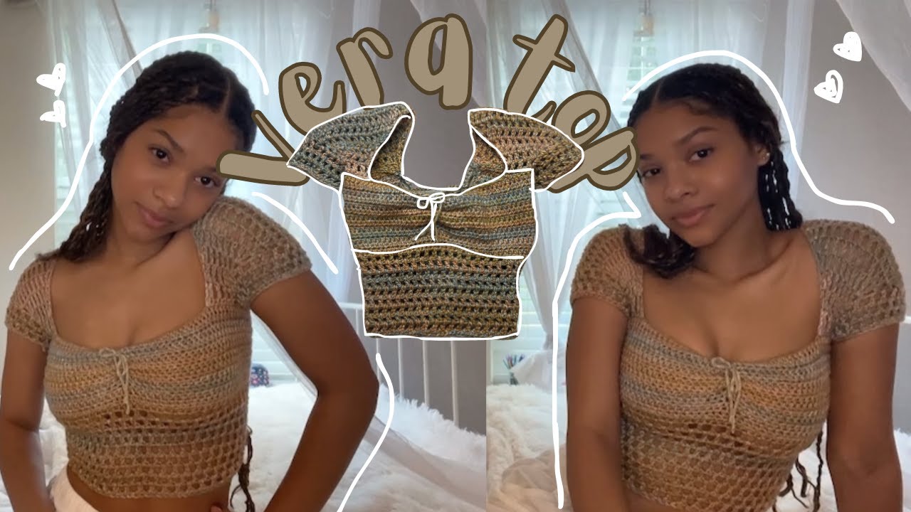 how to: crochet vera top
