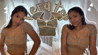 how to: crochet vera top by Kamryn Cain 442,306 views 10 months ago 32 minutes