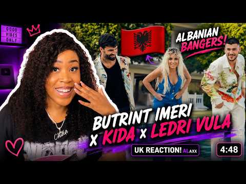 ALBANIAN MUSIC?!🇦🇱🇽🇰 BUTRINT IMERI x KIDA x LEDRI VULA - DALE | UK REACTION!🇬🇧