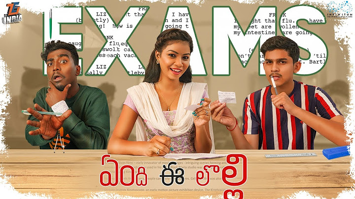 EXAMS || Eandi ee Lolli || Tej India || Infinitum Media