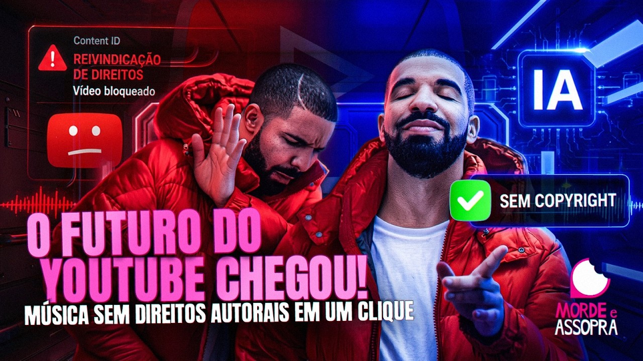 YOUTUBE LANÇA IA QUE CRIA MÚSICAS SEM RISCO DE COPYRIGHT | MORDE E ...
