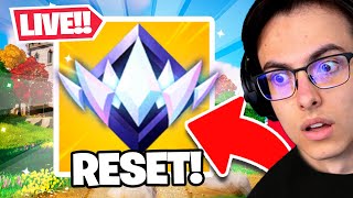 🔴LIVE - Fortnite RANK RESET!! (HITTING UNREAL NOW) | Family Friendly