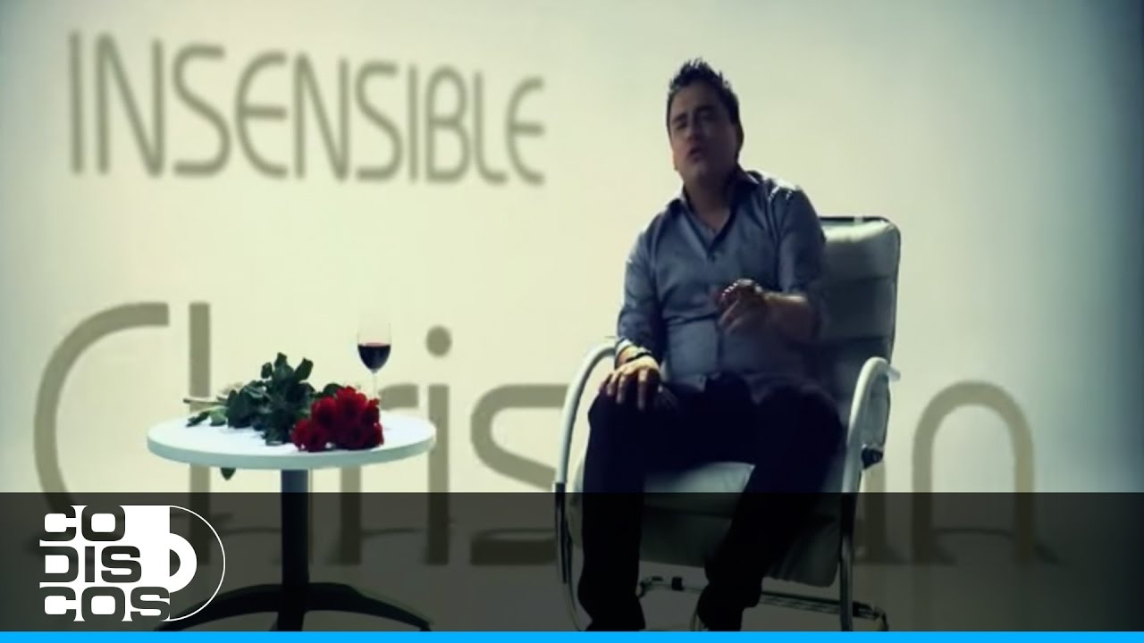 Obejrzyj Insensible, Christian Fernández - Vídeo Oficial w YouTube Obejrzyj Insensible, Christian Fernández - Vídeo Oficial w YouTube