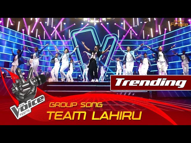Team Lahiru | Group Song | Grand Finale | The Voice Teens SL class=