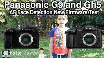 Panasonic G9 and Gh5 AF Face Detection tests with the Latest Firmware