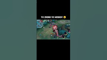 Yu zhong vs Moskov 😮 #shorts #mlbb