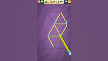 Move 2 Matches To Get 3 Triangles | All Equal | Joy Math #shorts