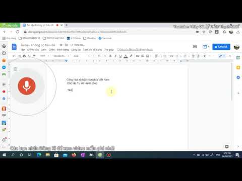 Video Soạn Thảo Văn Bản Không Cần Đánh Máy Trên Word - youtube