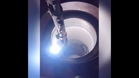 Welding Auto Cladding~Single Wire Vertical 2G #fronius .