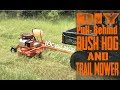 Diy trail mower or bush hog for utv or atv  homemade pull behind brush cutter