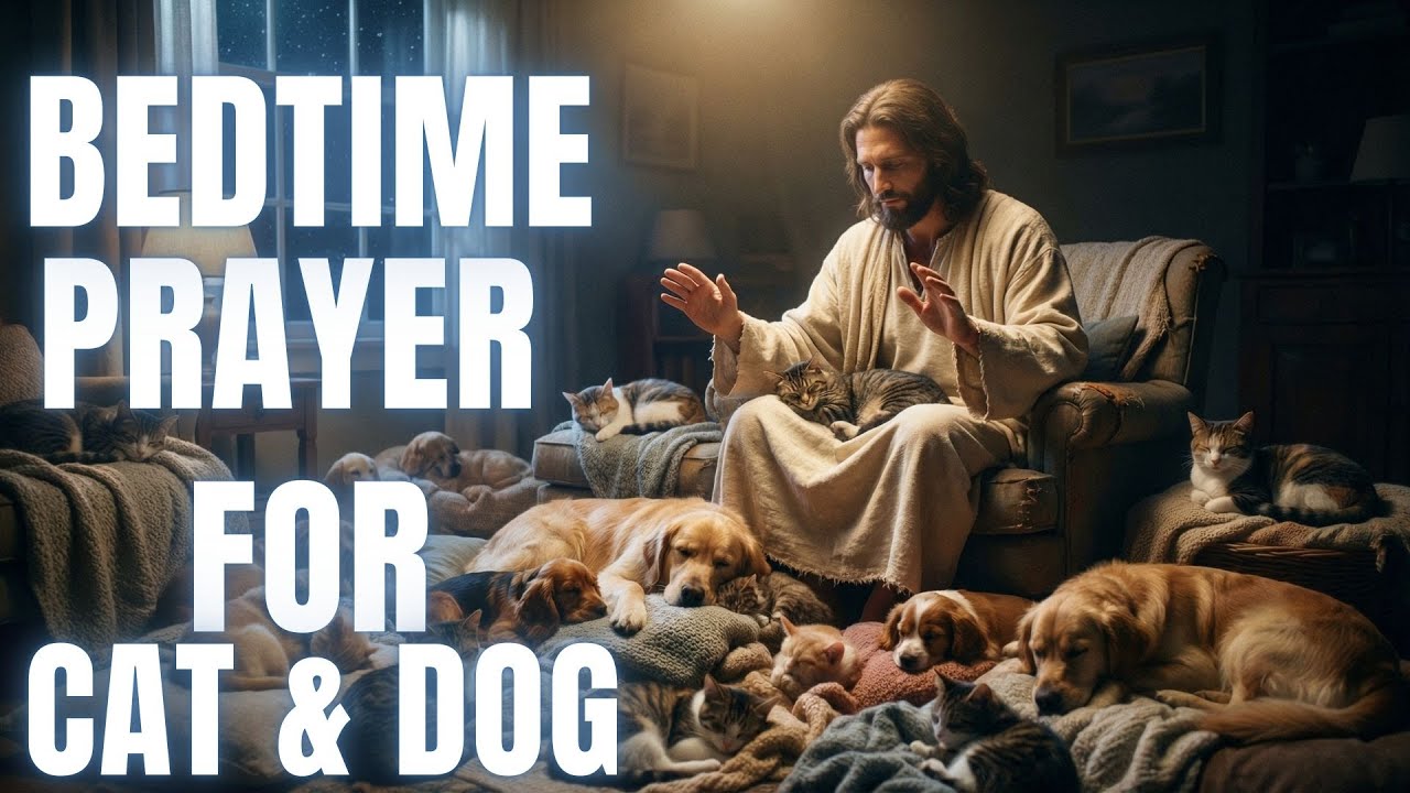 Bedtime Prayer for Cats and Dogs | God’s Protection Through the Night | His Ever-Present