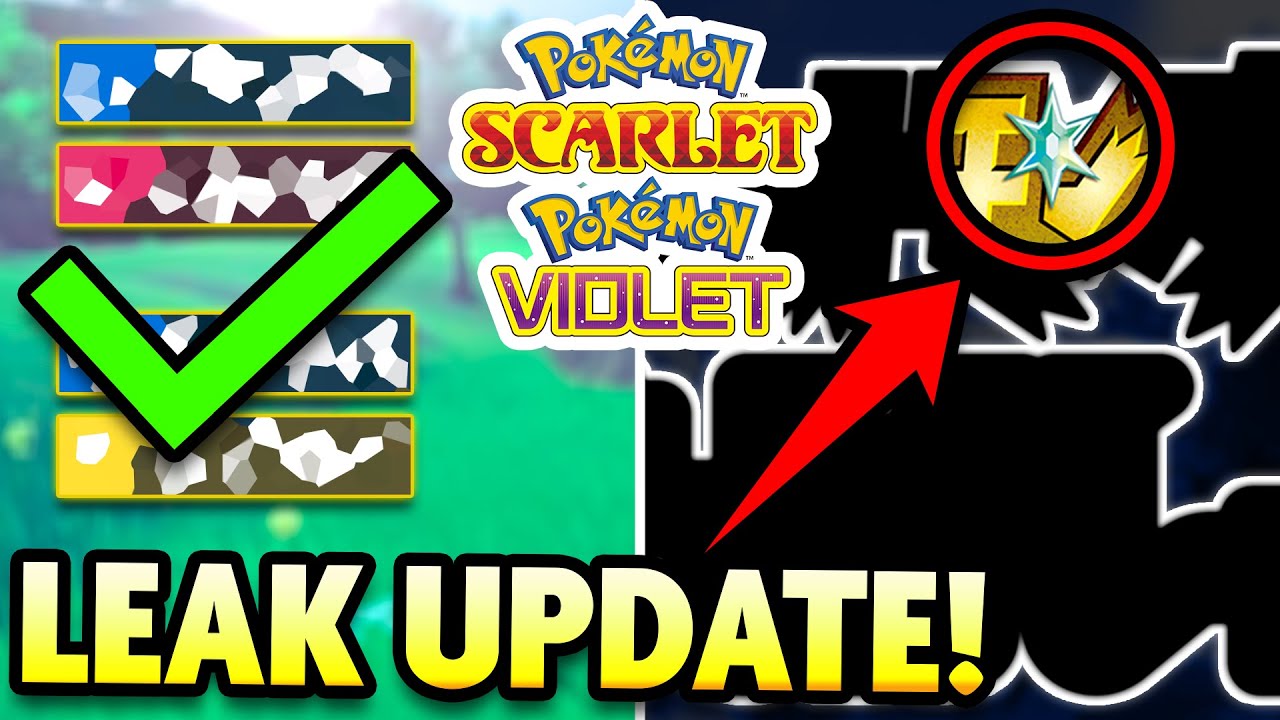 SPOILERS! - Scarlet & Violet Leaks Thread - Data/Mechanics