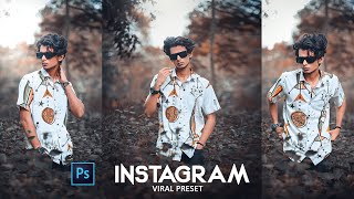 Instagram Viral Preset - Photoshop Moody Brown tone preset Free downlode 2022