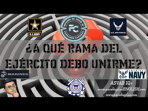 Video: ¿A qué rama militar debo unirme?