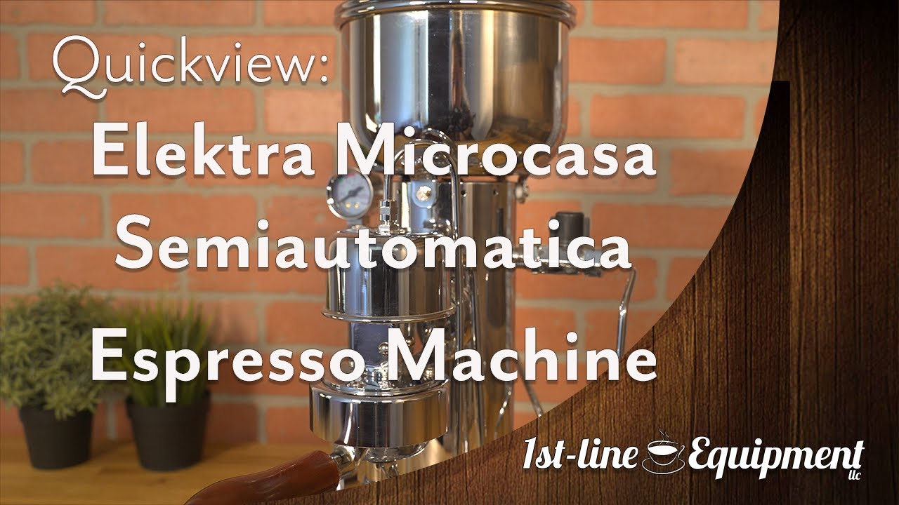 Quickview Elektra Microcasa Semiautomatica Espresso Machine in Chrome