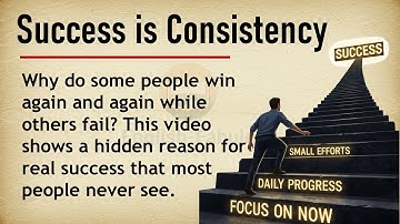 Success is Consistency, Not Chance || 📈✨ Learn English Through Story Level 2 || Graded Reader 🎧
