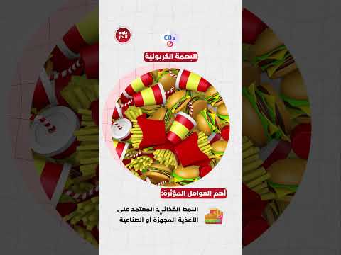 مصطلحات الاستدامة البصمة الكربونية