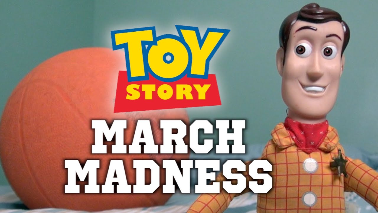 Woody Toy Story 4 Parody March Madness Basketball Attacks! Buzz