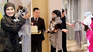 Haliza Maysuri,habiskan ratusan Ribu Ringgit sambut Birthday kucing Kesayangan