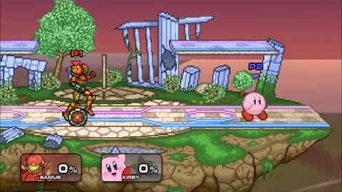 Samus Floating Glitch - Super Smash Flash 2 Demo Vo.9a