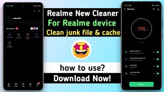 Realme New Cleaner for Realme device Clean junk file & cache | How to use? | Anu tech 🤩 screenshot 4