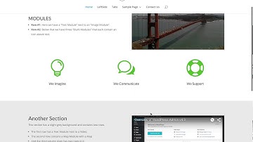 Divi Tutorial, Video 5 - Add Audio or Youtube Video