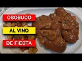 OSSOBUCO EN SALSA AL VINO TINTO