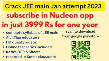 score more in Chemistry in JEE / NEET with NV sir B. Tech. IIT Delhi | Nucleon Kota