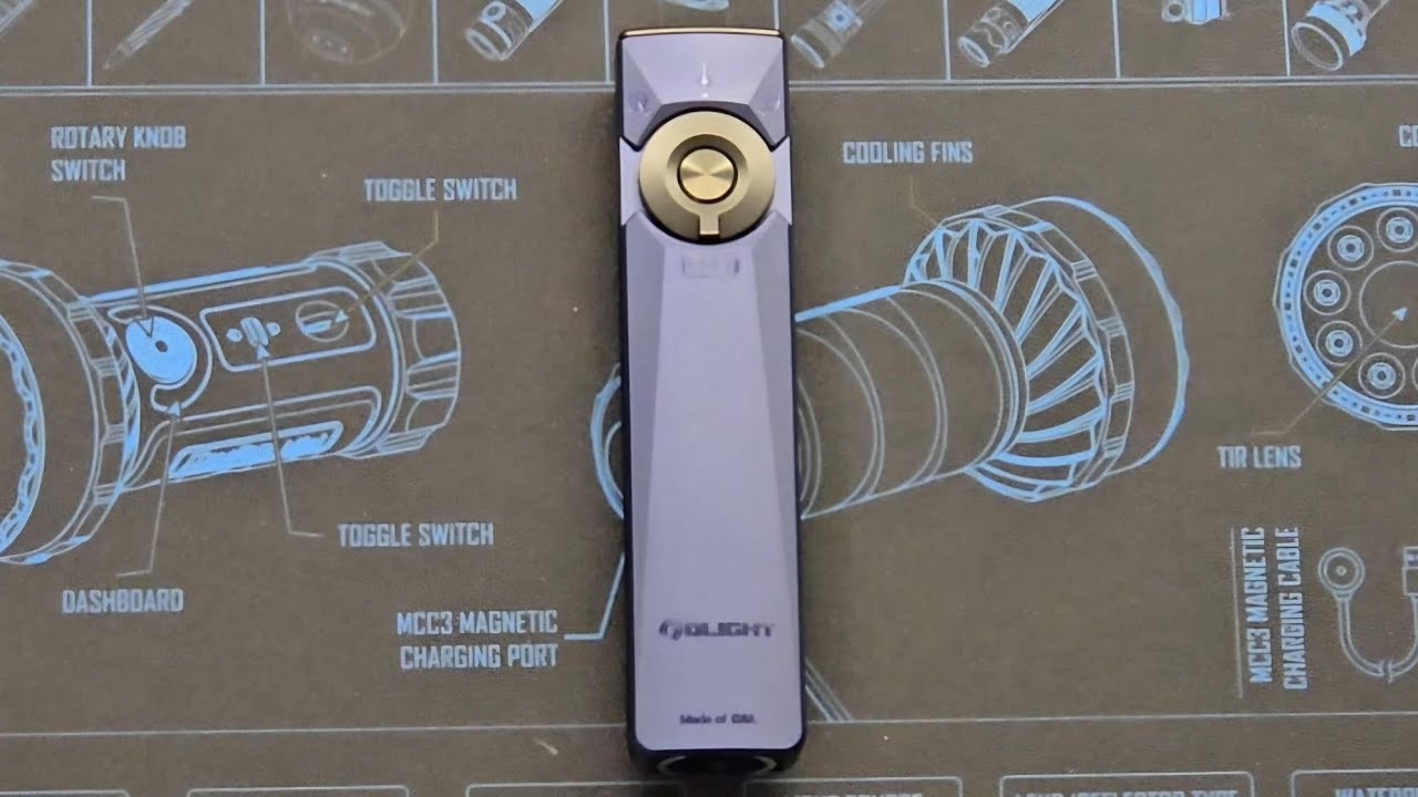 OLIGHT オーライト Arkfeld Ultra OAL ネイビーブルー OLIGHT Arkfeld Ultra 1400 Lumens EDC Flat Flashlight